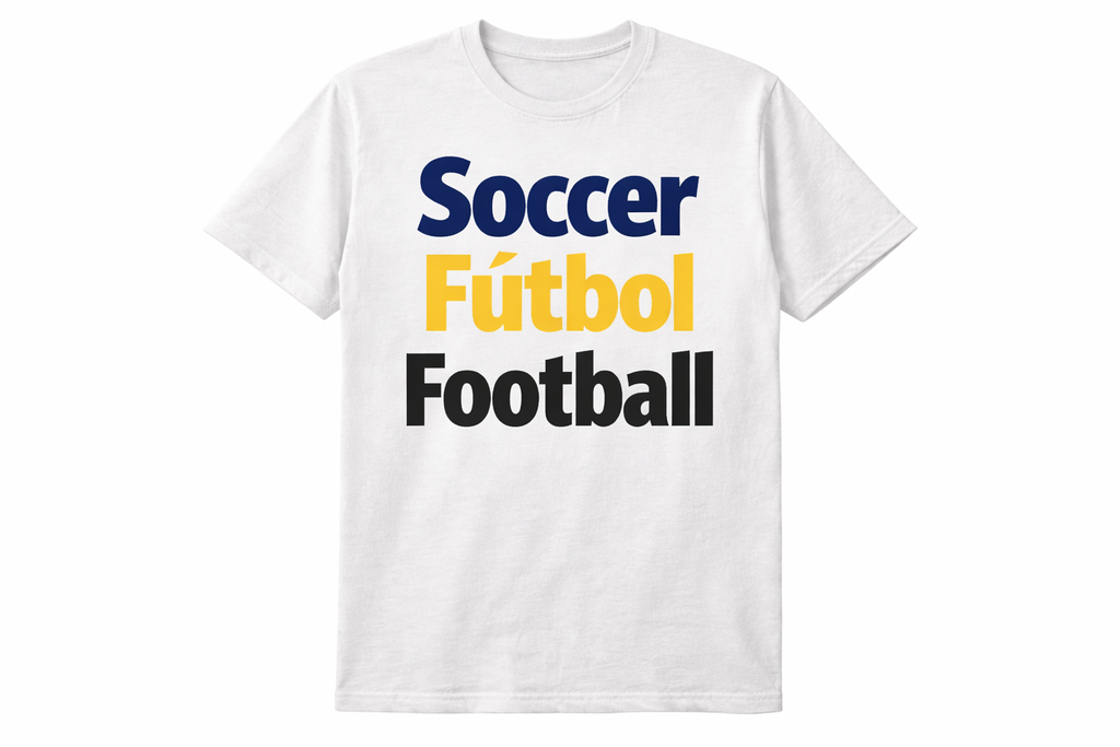 🌍 Soccer / Fútbol / Football – World Fútbol 2026 Tee