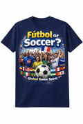 ⚽ Fútbol or Soccer? – Global Game Spirit Tee