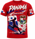 Panama 2026 “¡Dale Panamá!” Fan Tee – Red Stadium Edition
