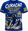 Curaçao 2026 “Kòrsou Ta Duna!” Fan Tee – Royal Blue Stadium Edition
