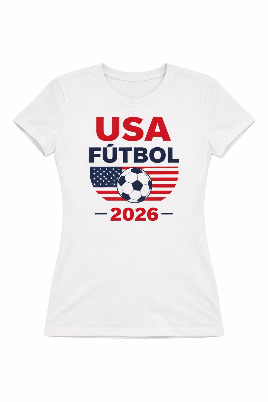 Women's USA Soccer/Futbol Tee