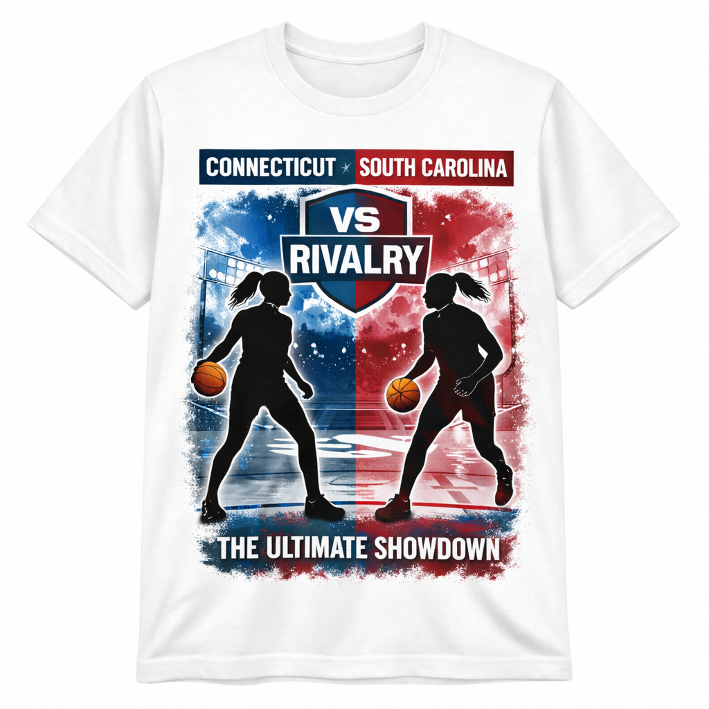 Connecticut vs South Caroline Rivalry Tee
