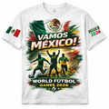 Vamos Mexico World Fútbo Fan Tee 2026 Games