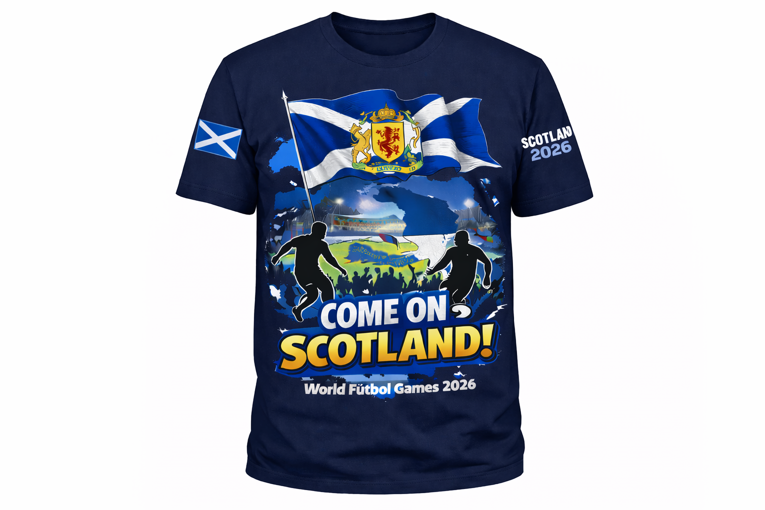 Scotland World Fútbol Games 2026 Tee