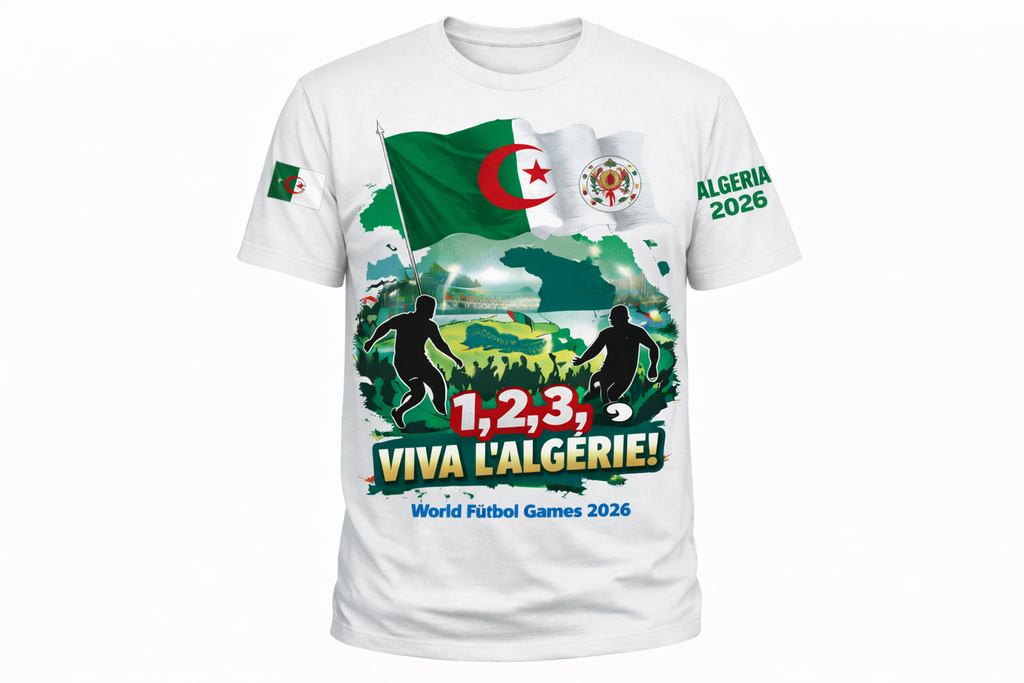 🇩🇿 Algeria World Fútbol Games 2026 Tee
