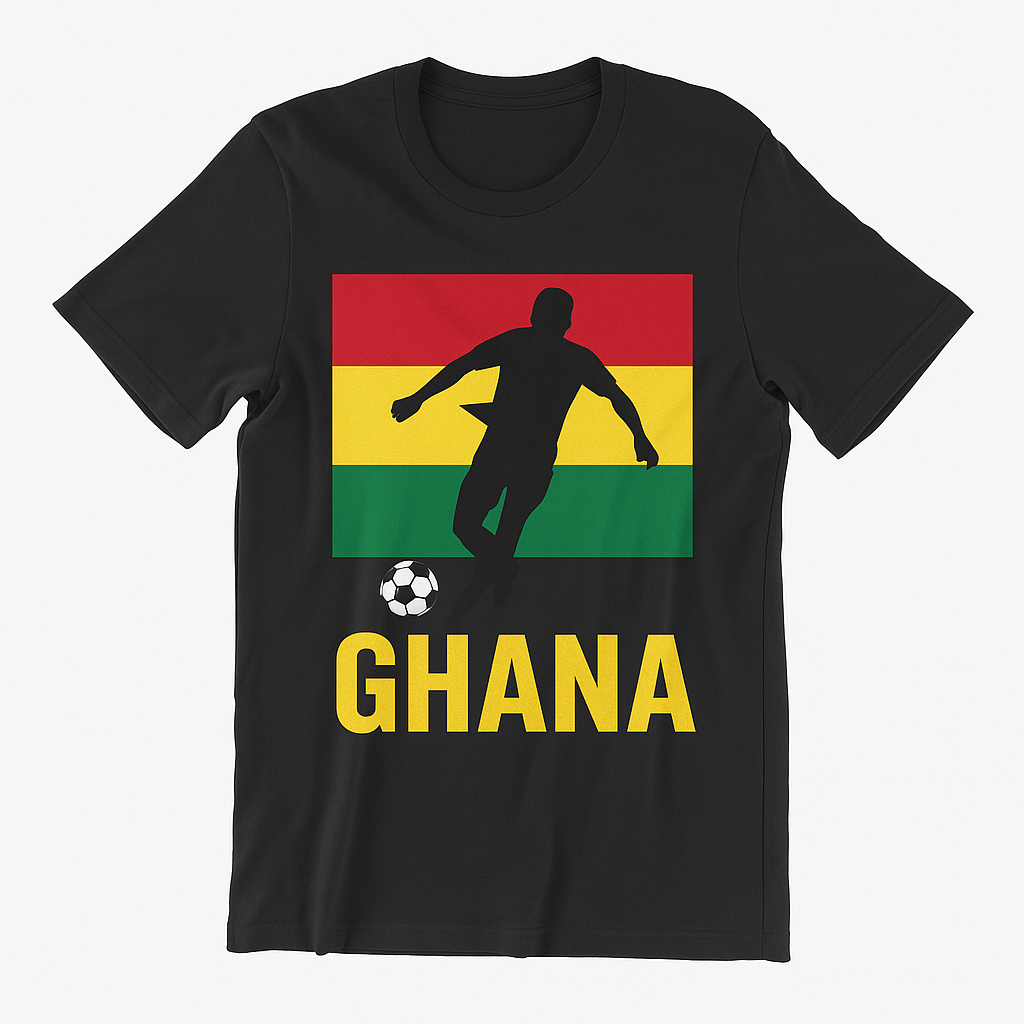 Ghana Soccer Fan Tee
