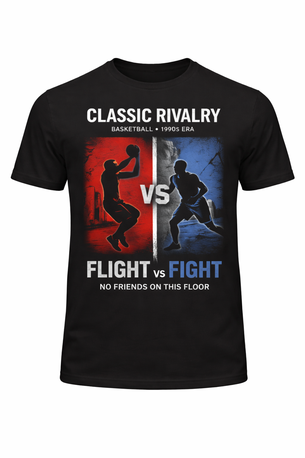 Classic Rivalry Tee Basketball 90s Era
