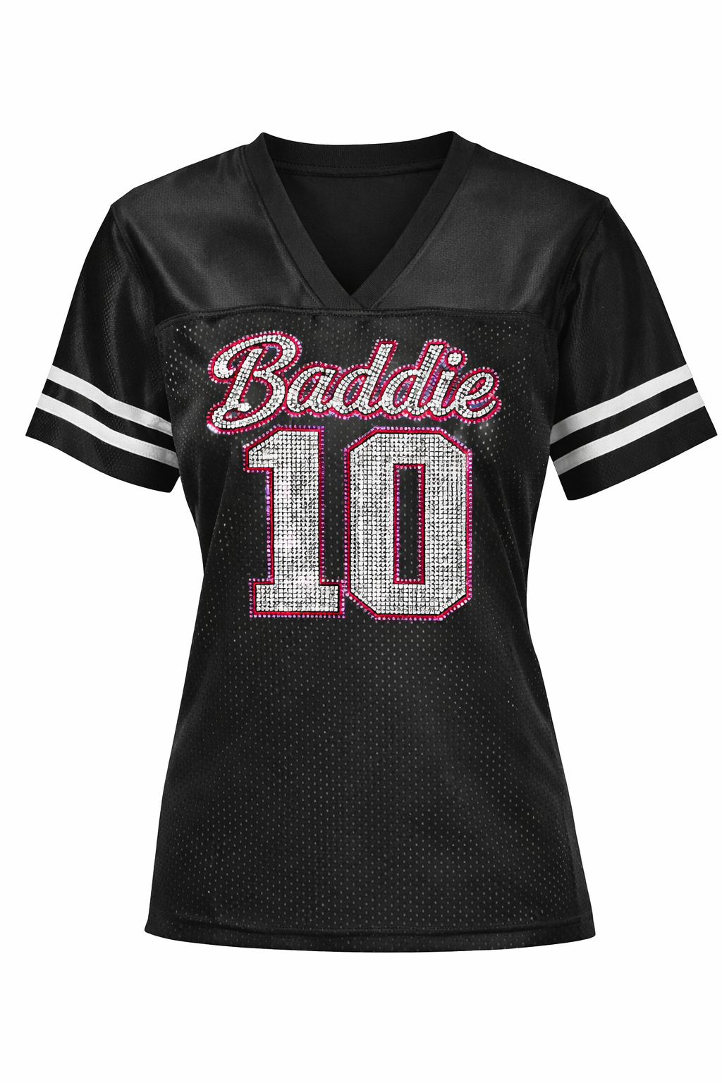 Baddie 10, Rhinestone Replica Women's Jersey