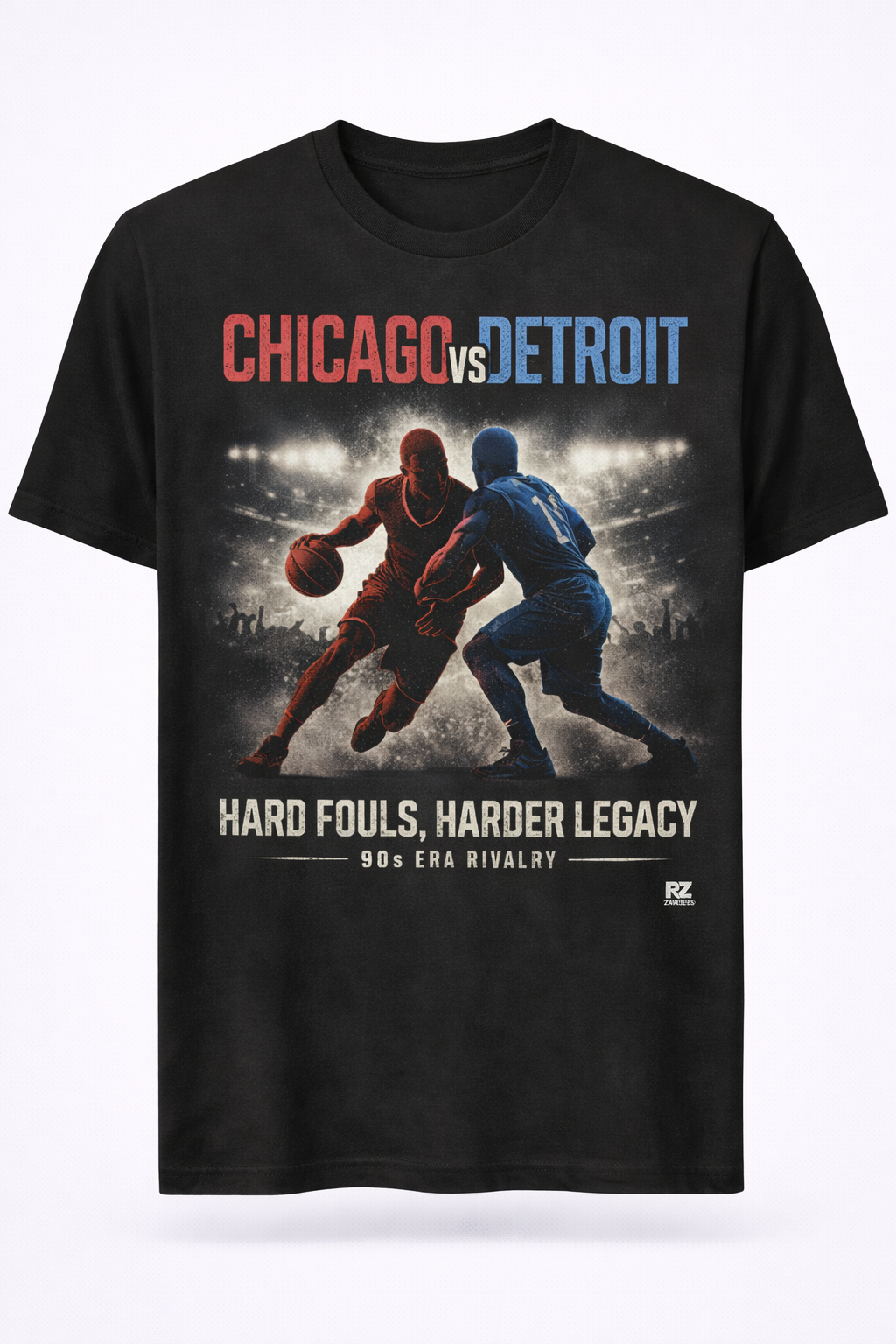 Chicago vs Detroit Rivalry Tee