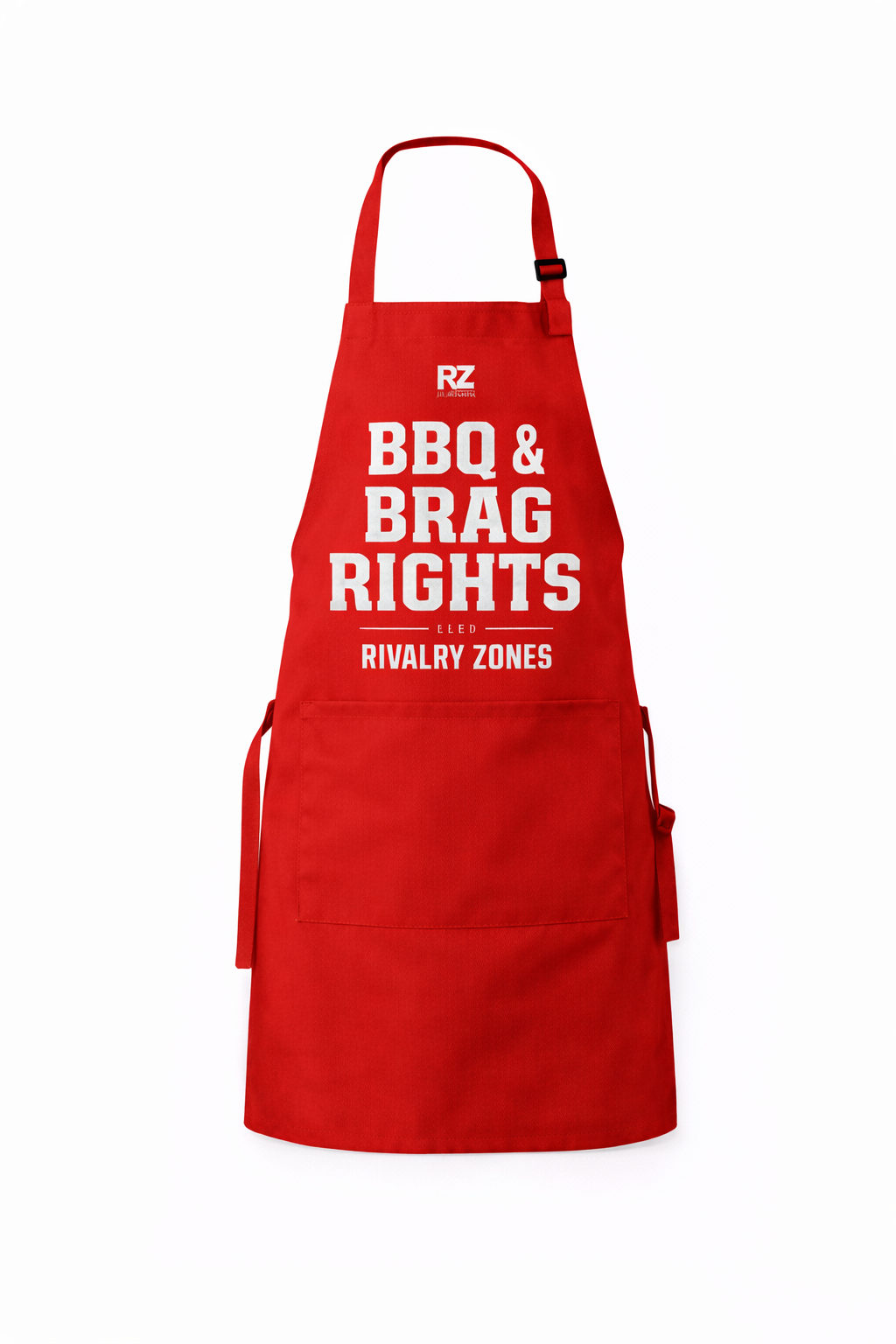 Brag Rights Game Day Apron-Red