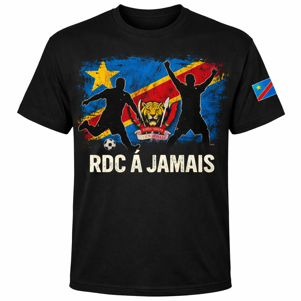 Congolese Soccer Football Fan Tee