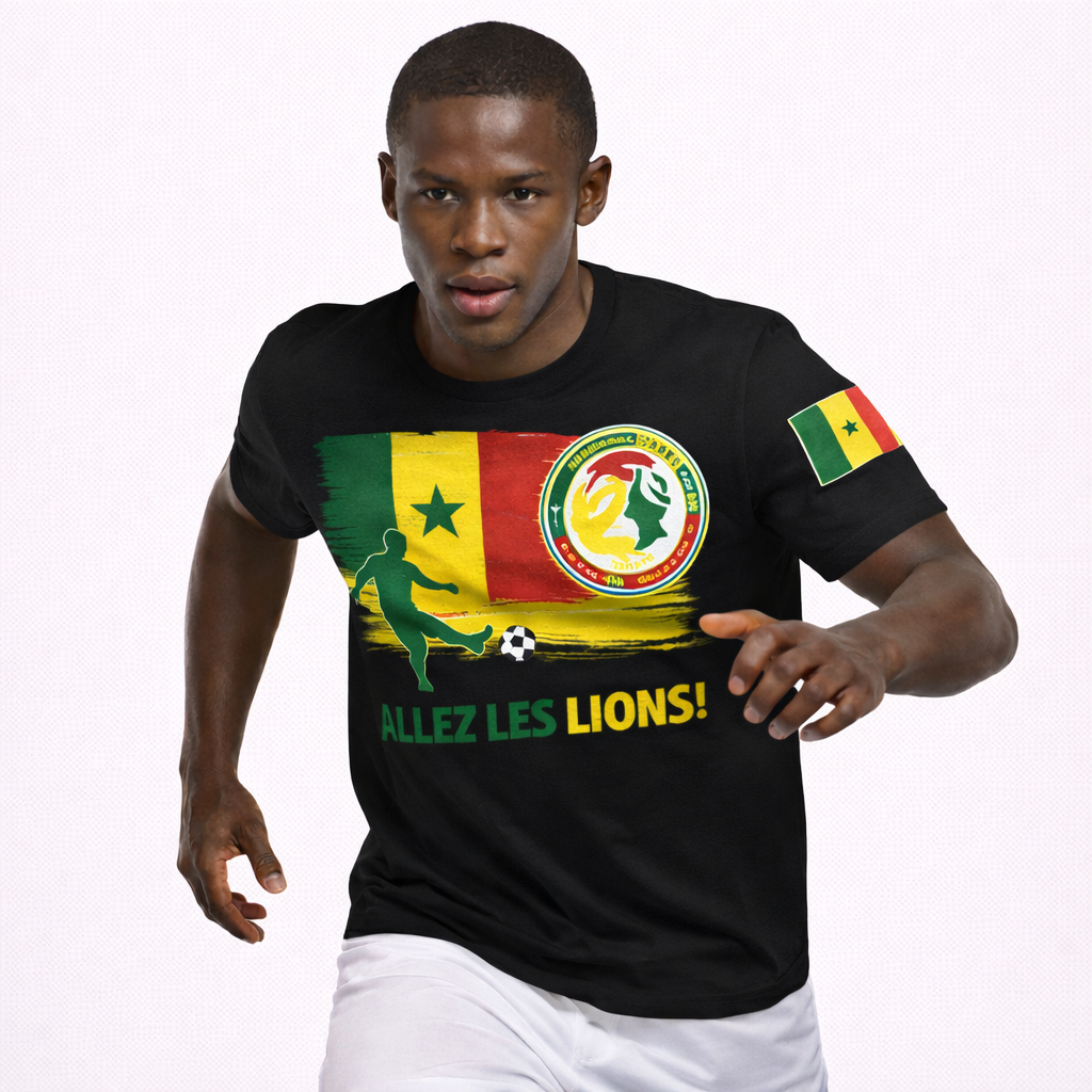 Senegalese Football Fan Tee
