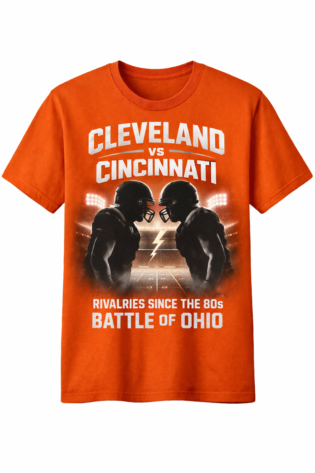 Men's Cleveland vs Cincinnati Rivalry Tee