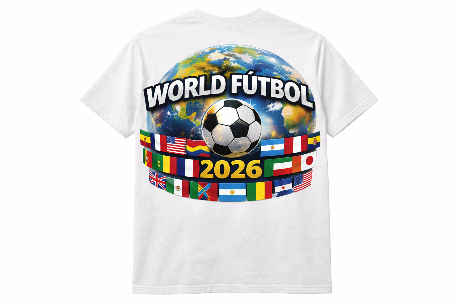 🌍 Soccer / Fútbol / Football – World Fútbol 2026 Tee
