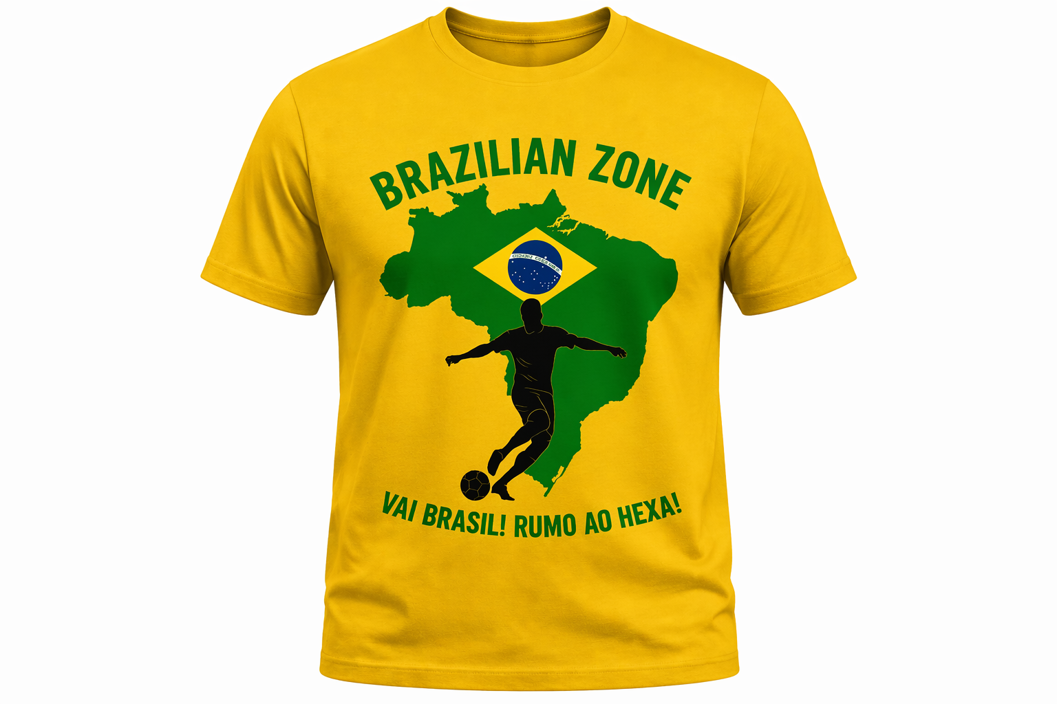 Brazilian Zone Soccer Fan Tee