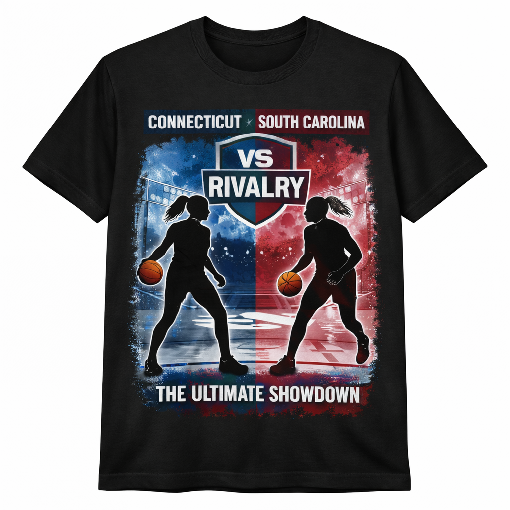 Connecticut vs South Caroline Rivalry Tee