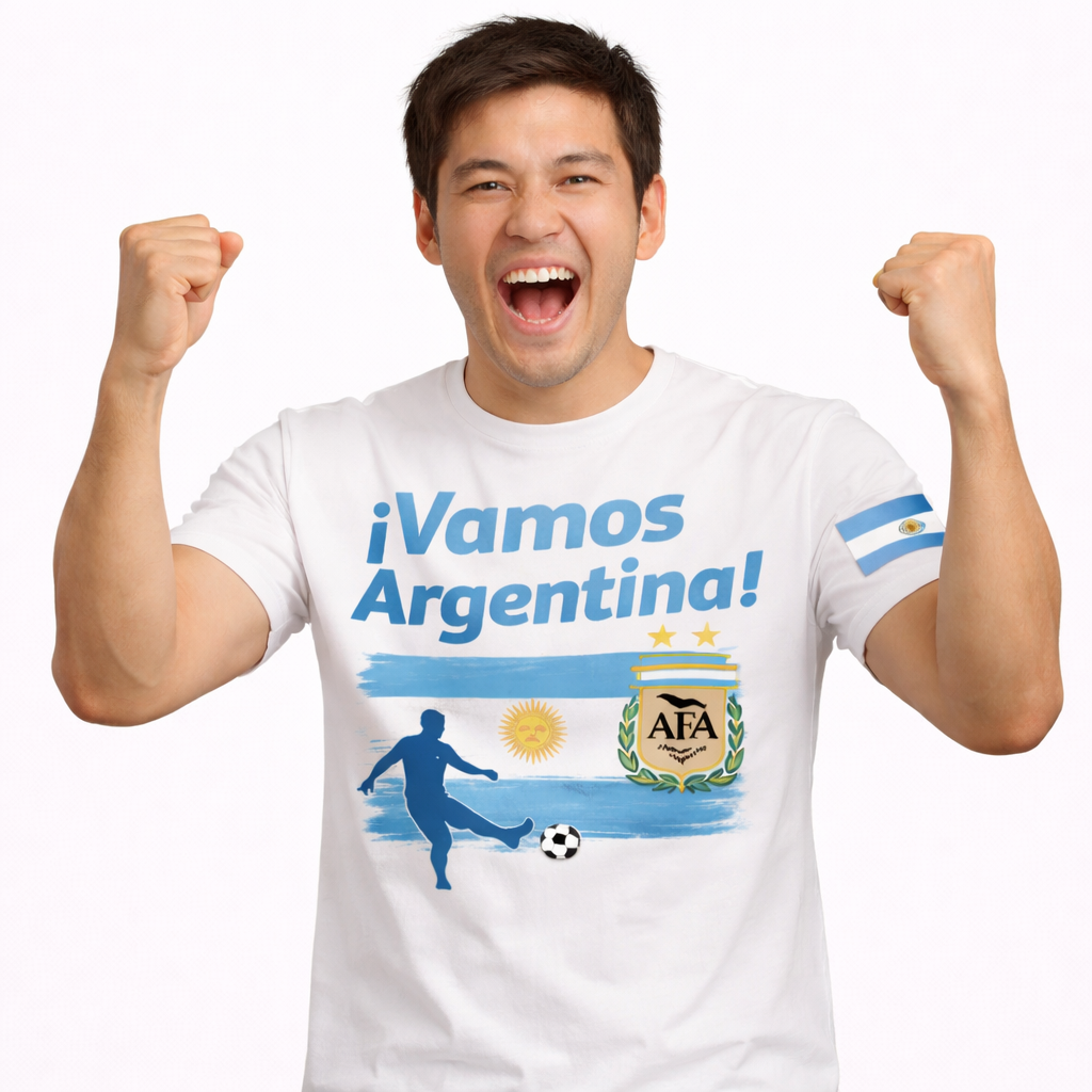 Argentina Football Fan Tee