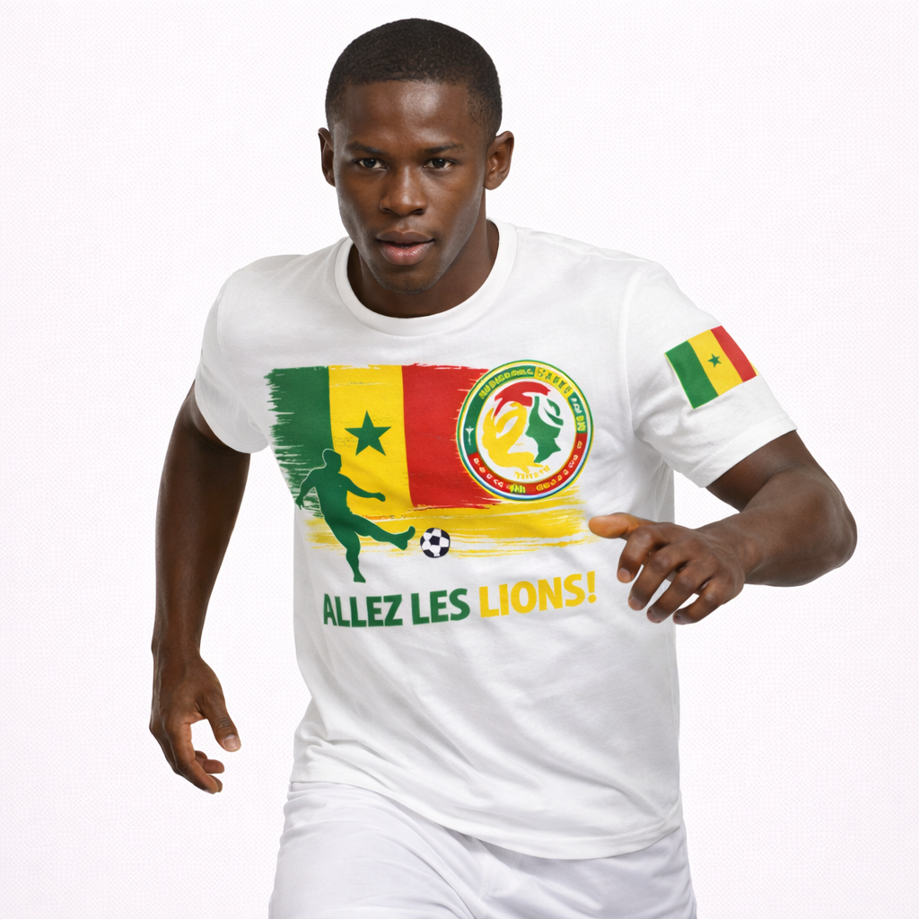 Senegalese Football Fan Tee