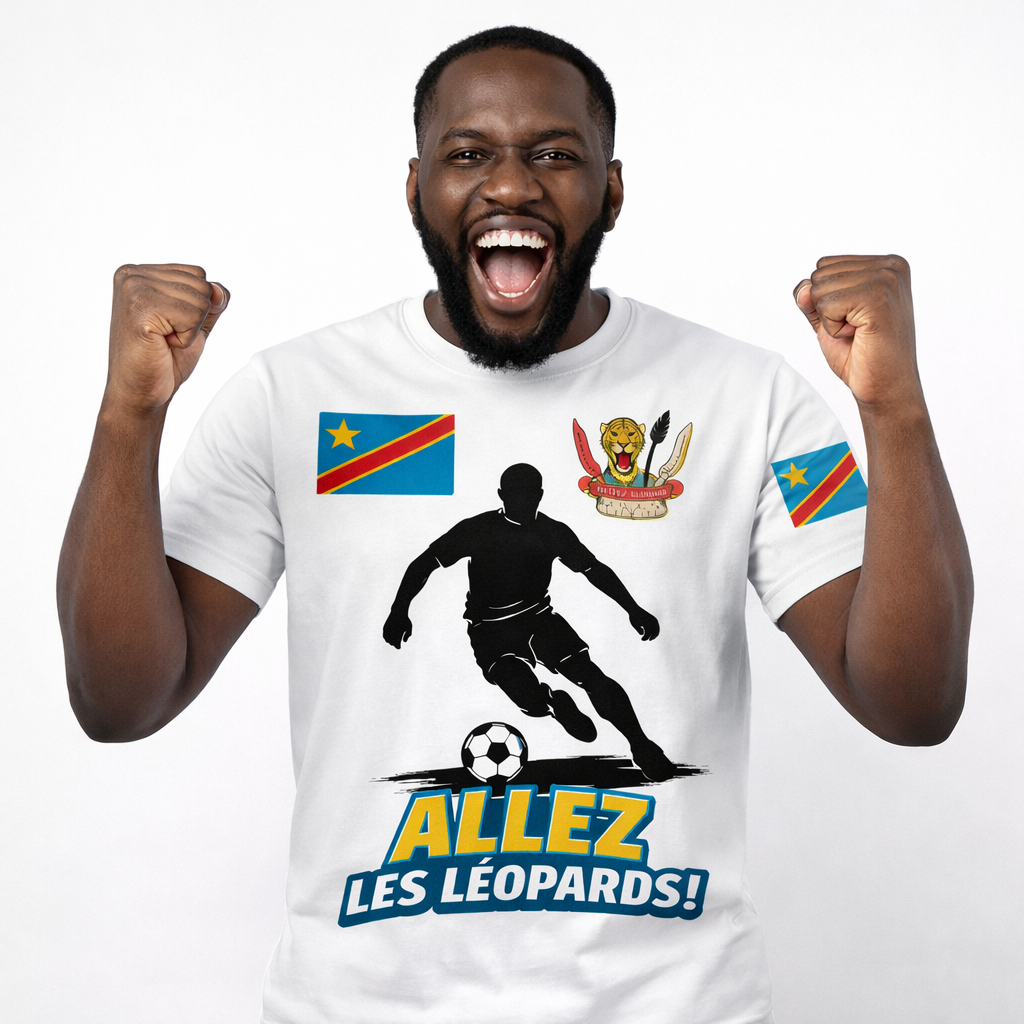 DRC Congo football Fan Tee