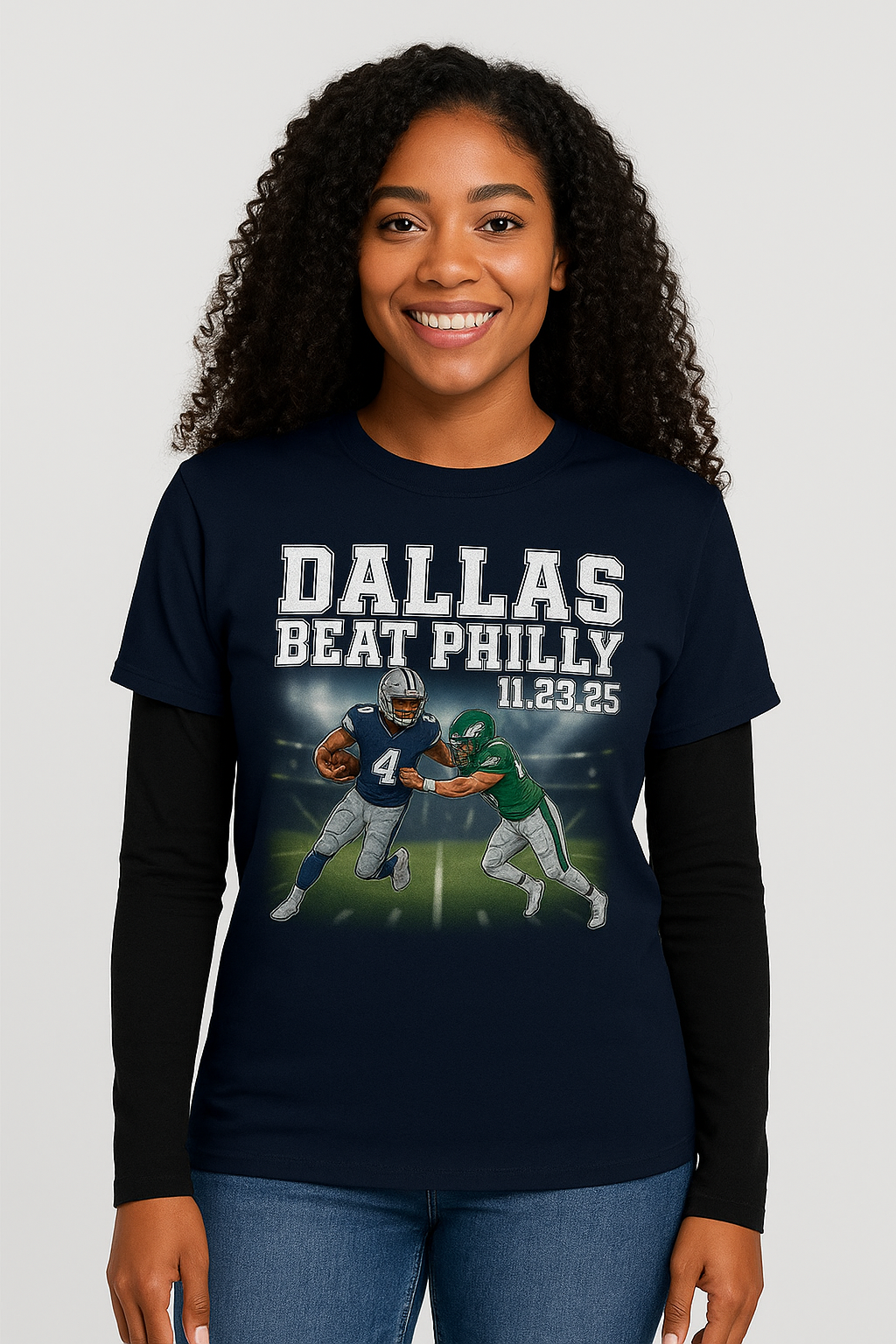 Dallas Beat Philly Tee, Unisex 11.23.25