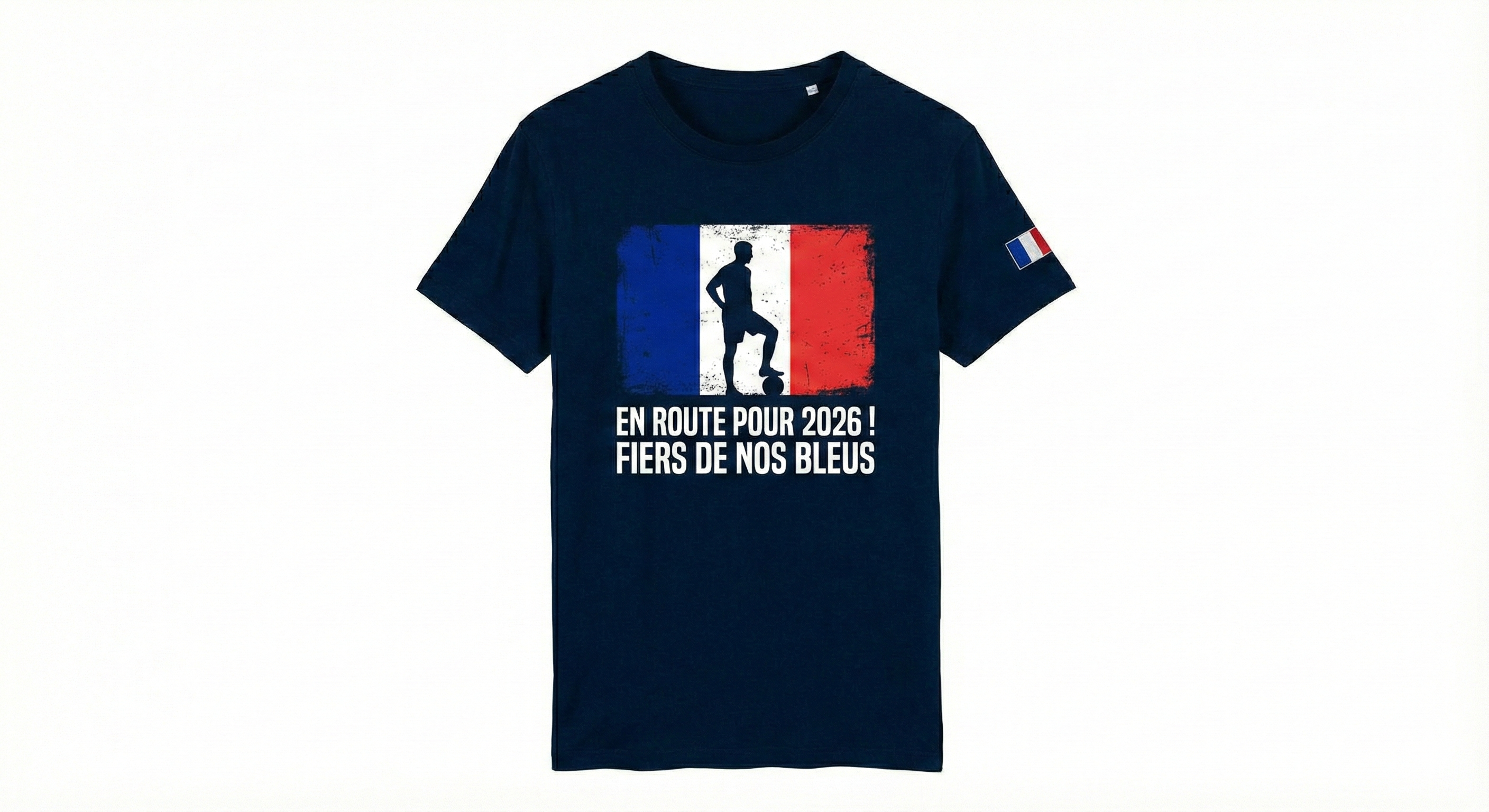 France Fan Soccer 2026 Tee