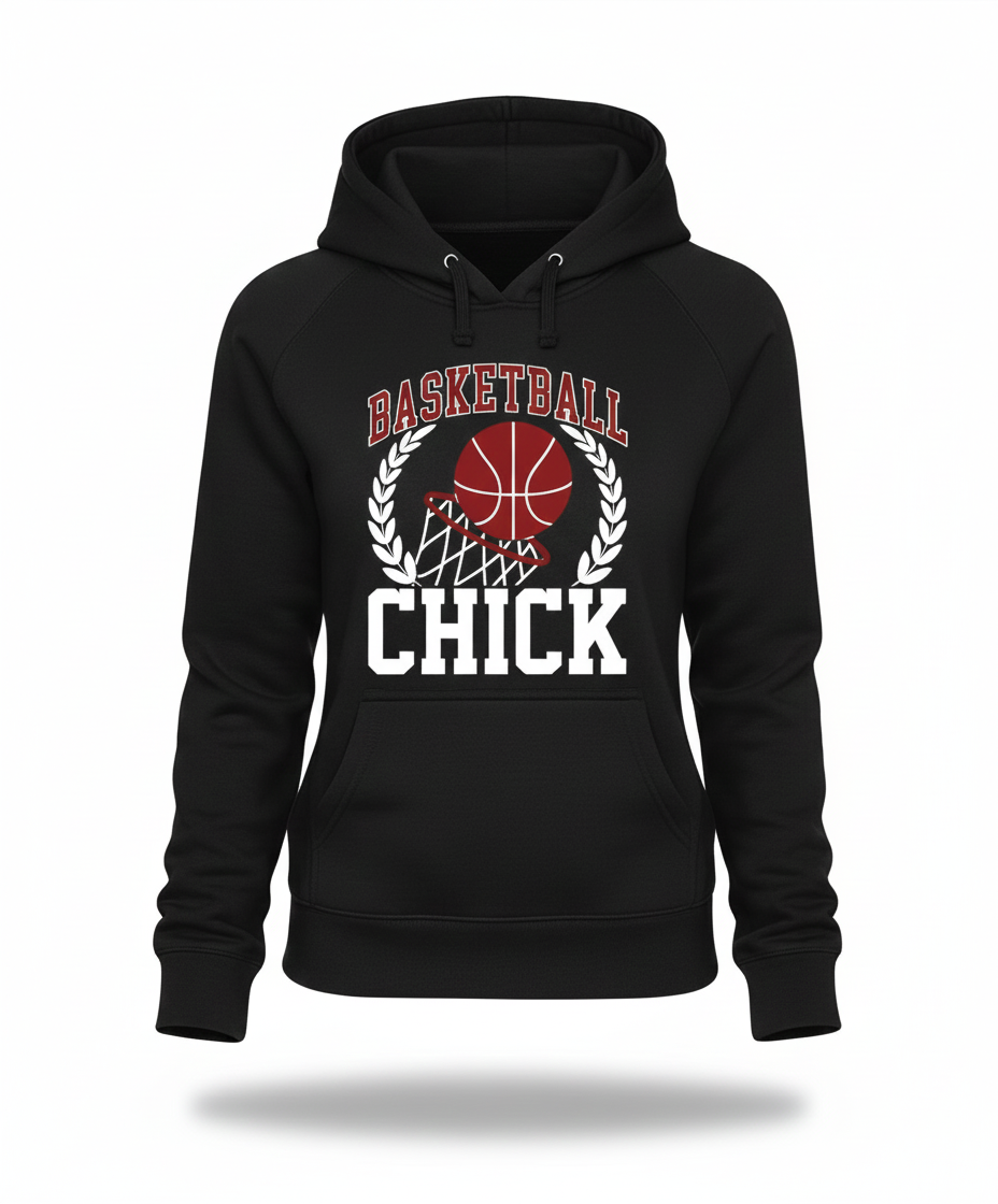 BasketBall Chick Hoodie