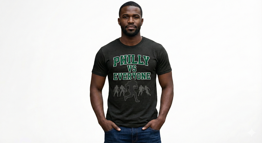 Philly vs Everyone Football Tee