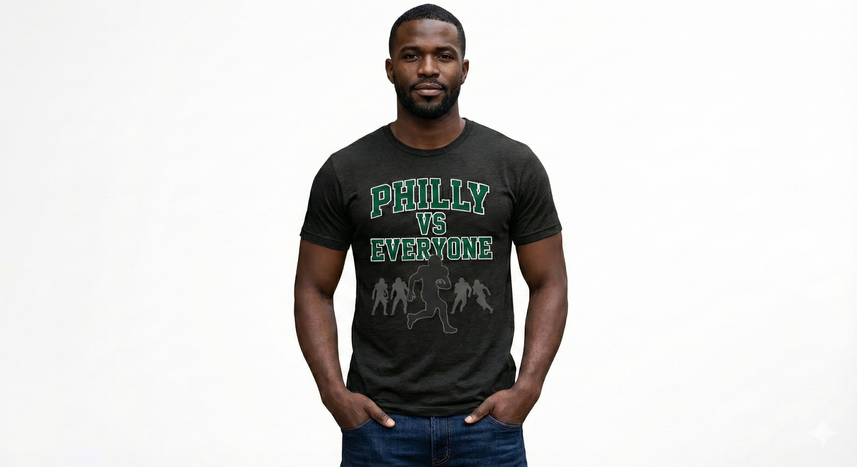 Philly vs Everyone Football Tee