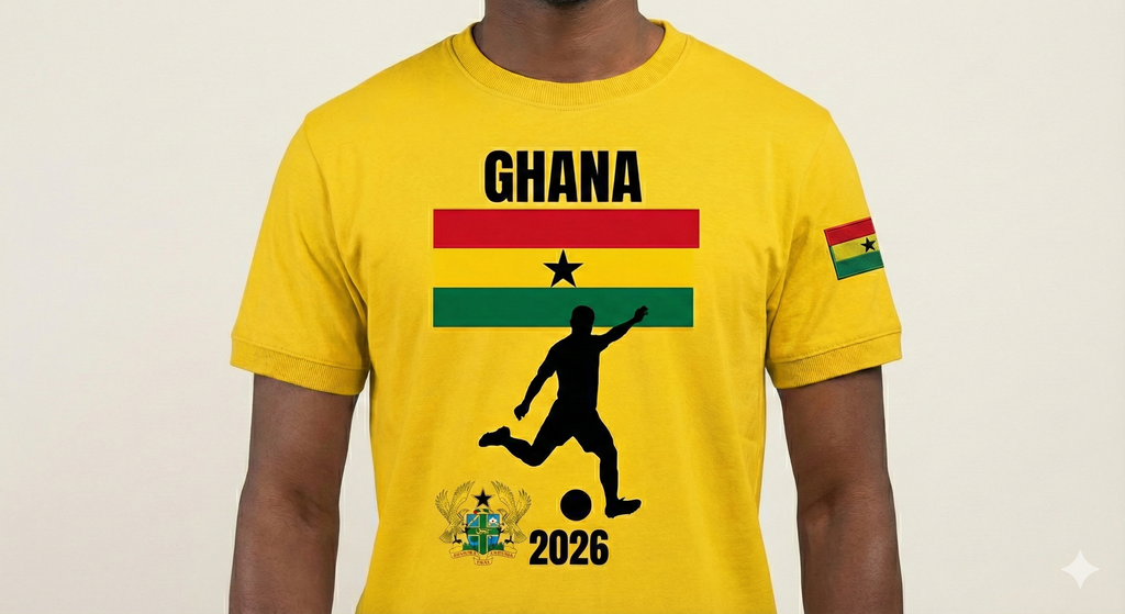Ghana Soccer Fan Tee 2026