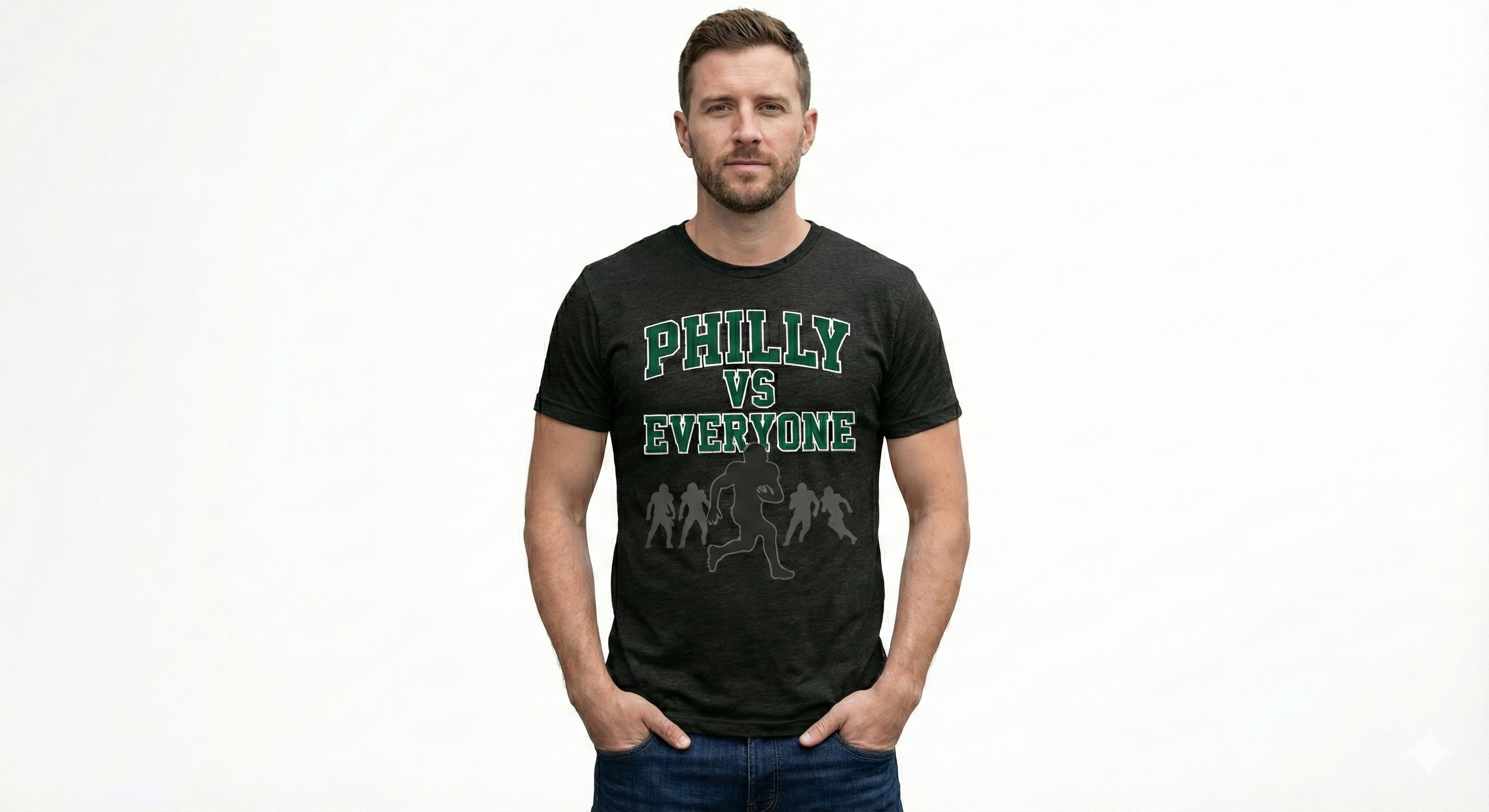 Philly vs Everyone Football Tee