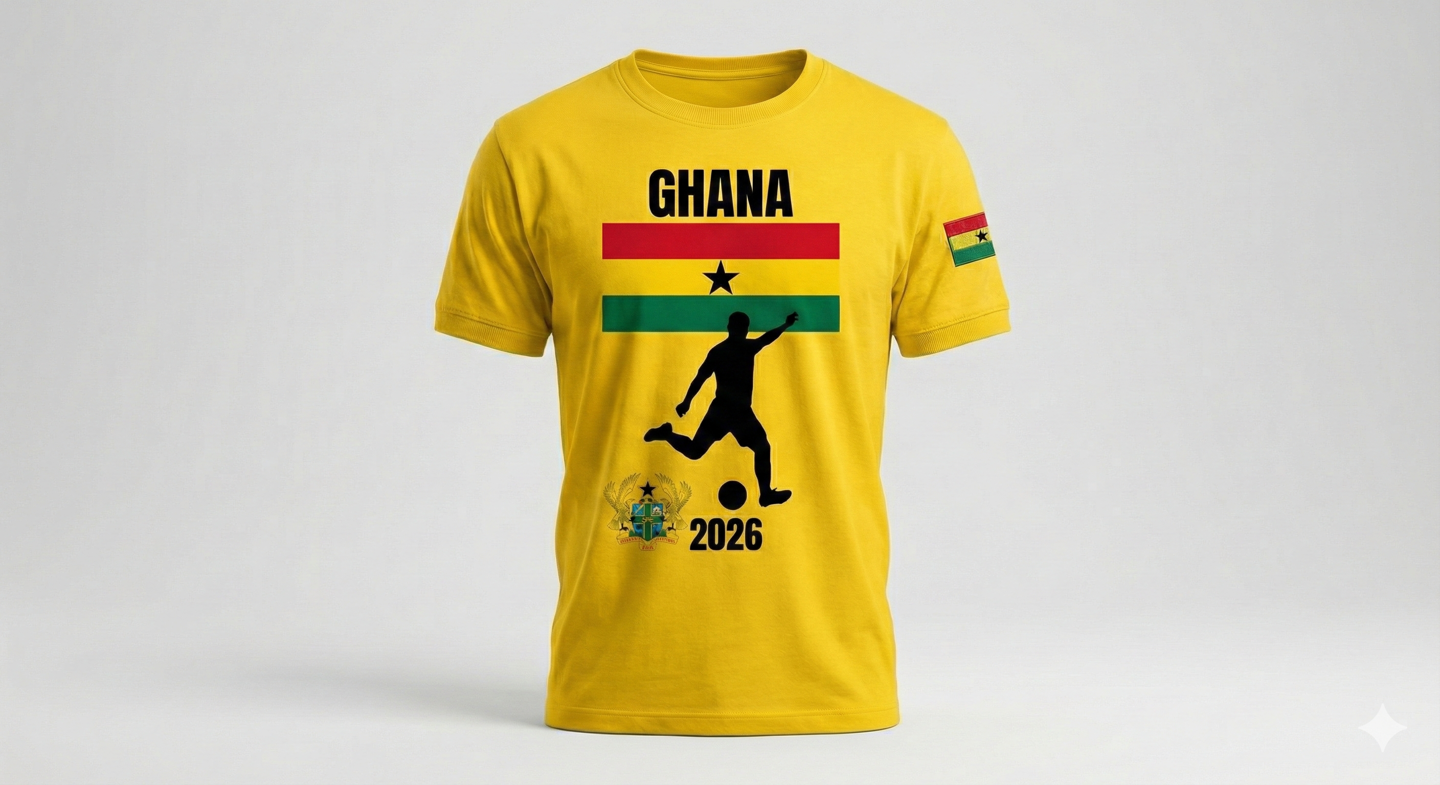 Ghana Soccer Fan Tee 2026