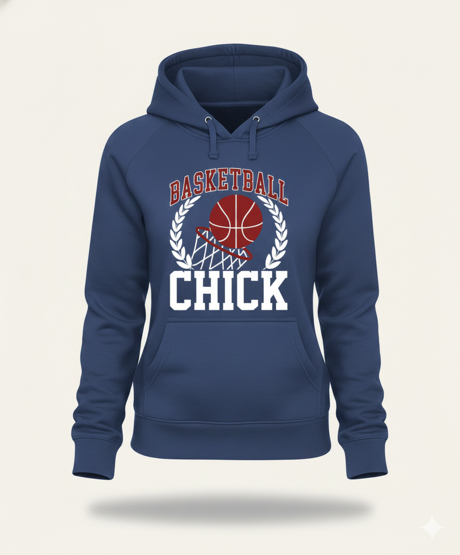 BasketBall Chick Hoodie