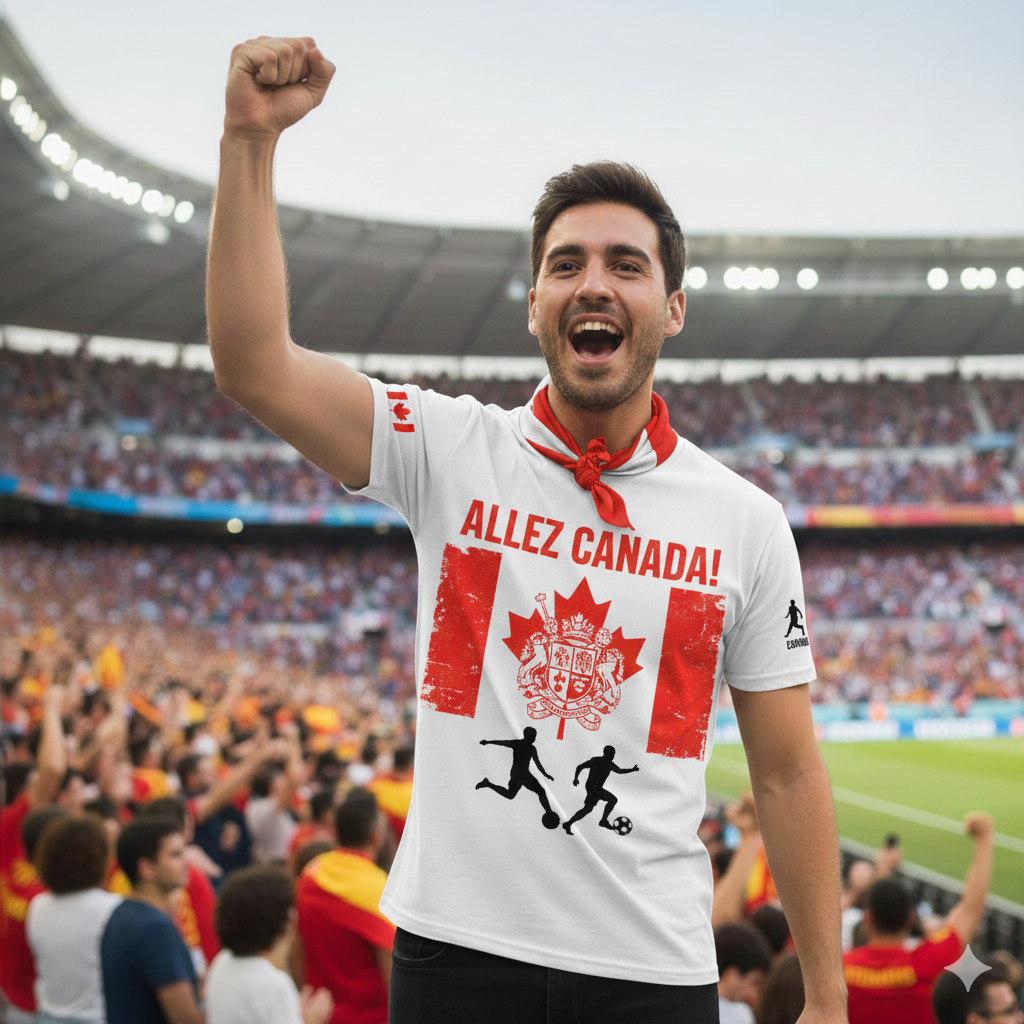 Canada Soccer Fan Tee