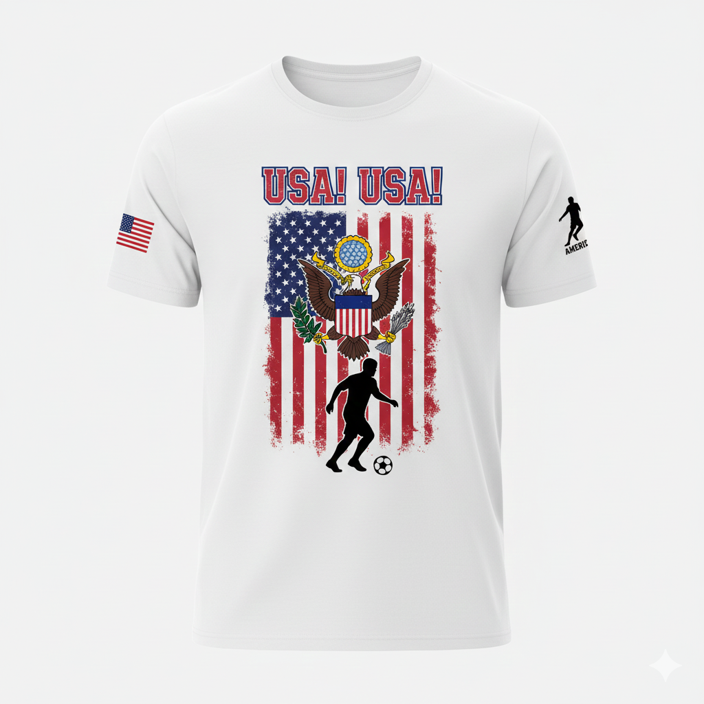 Team USA Soccer Fan Tee