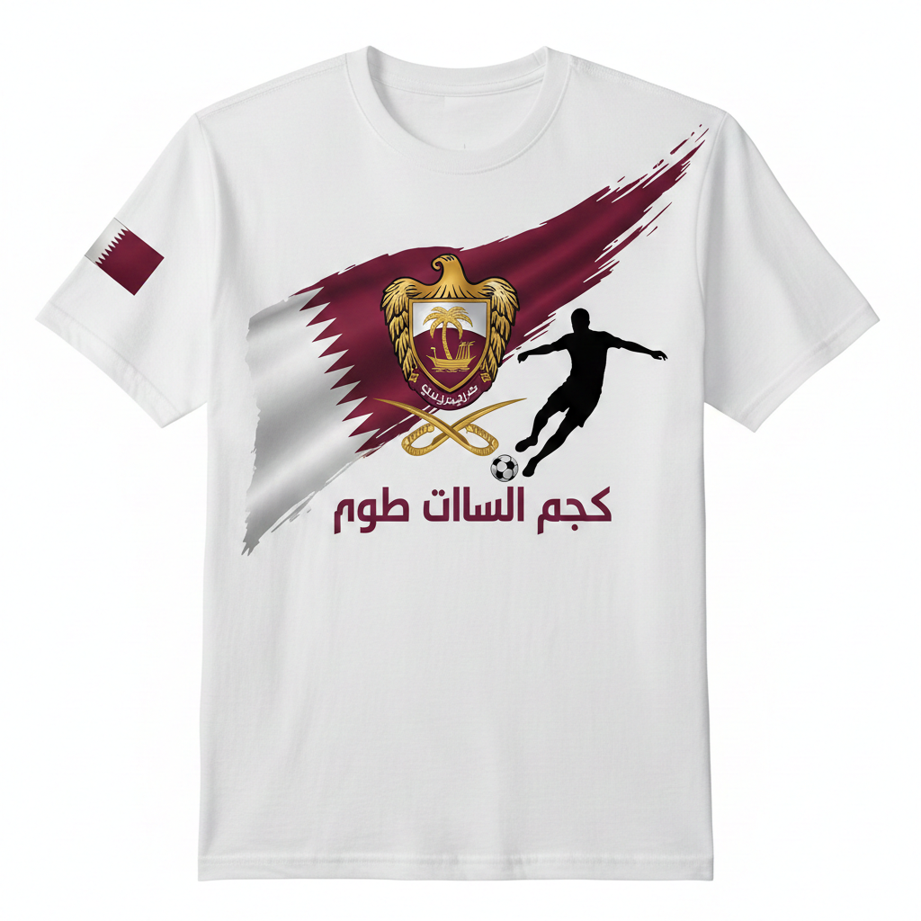 Qatar Soccer Football Fan Tee
