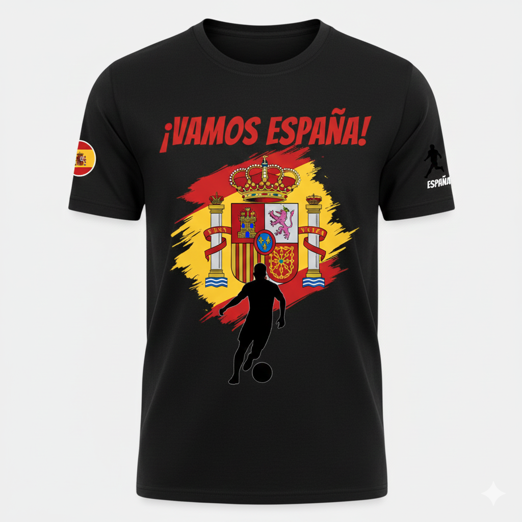 Spain Soccer Football Fan tee