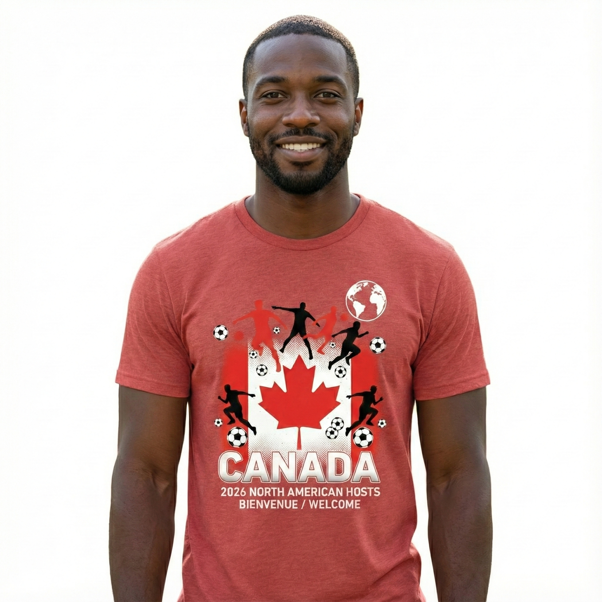Canadian Soccer Fan Tee