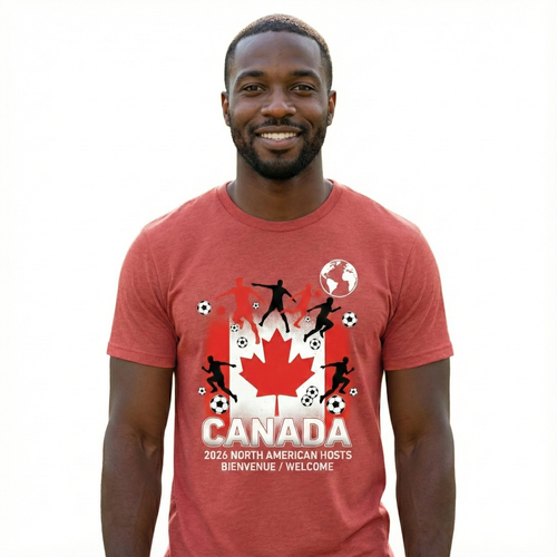 Canadian Soccer Fan Tee