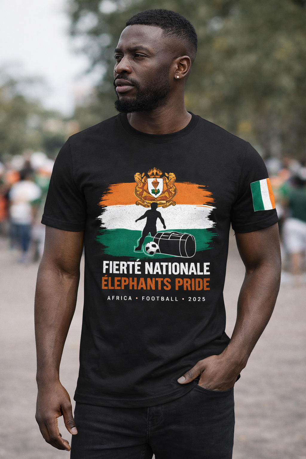 Cote d'Ivoire (Ivory Coast) Football/Soccer Tee